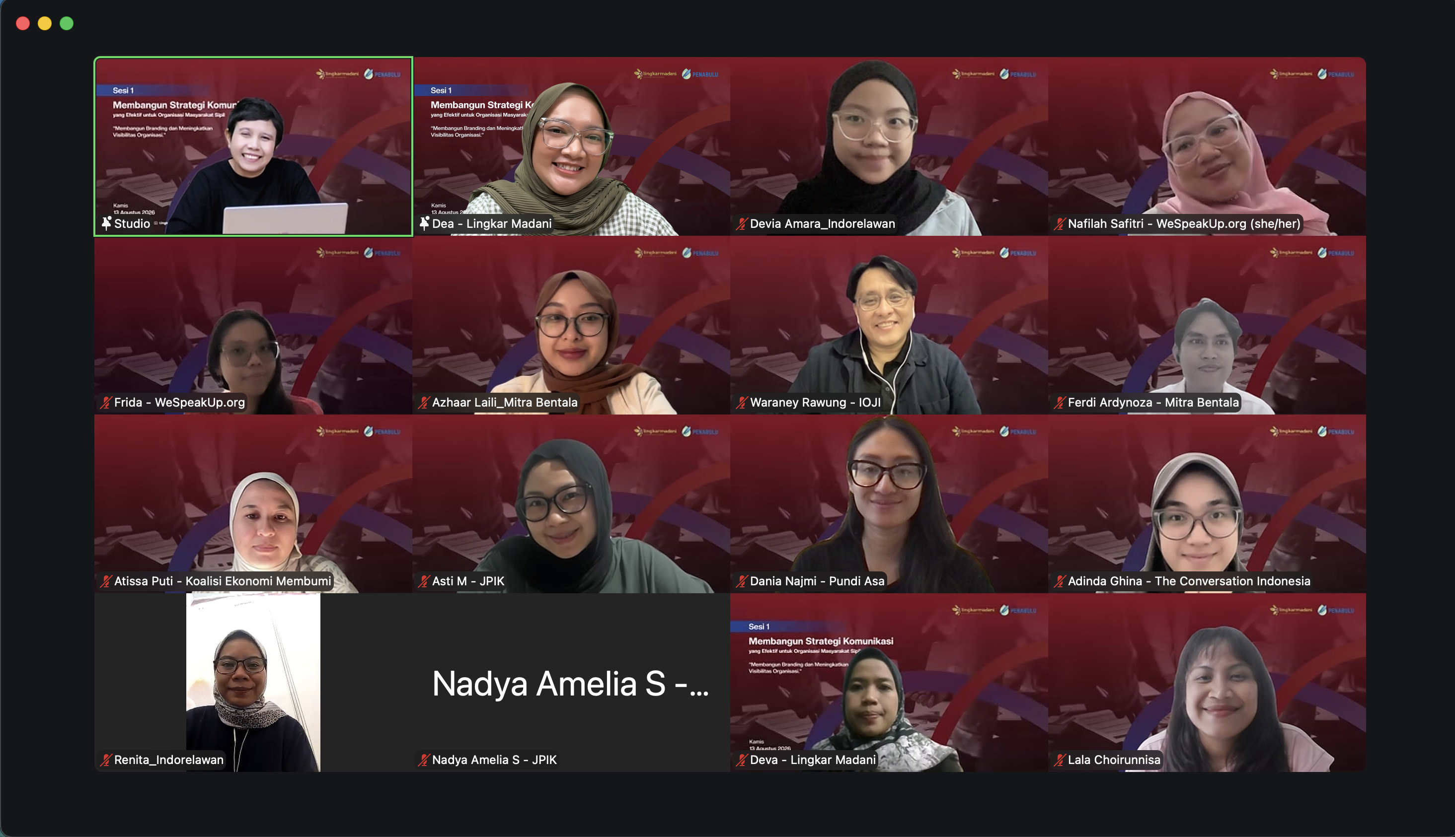 Sesi 1. Membangun Branding dan Meningkatkan Visibilitas Organisasi